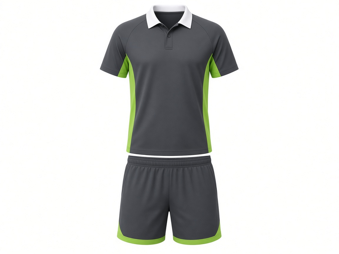 Custom squash polo and shorts